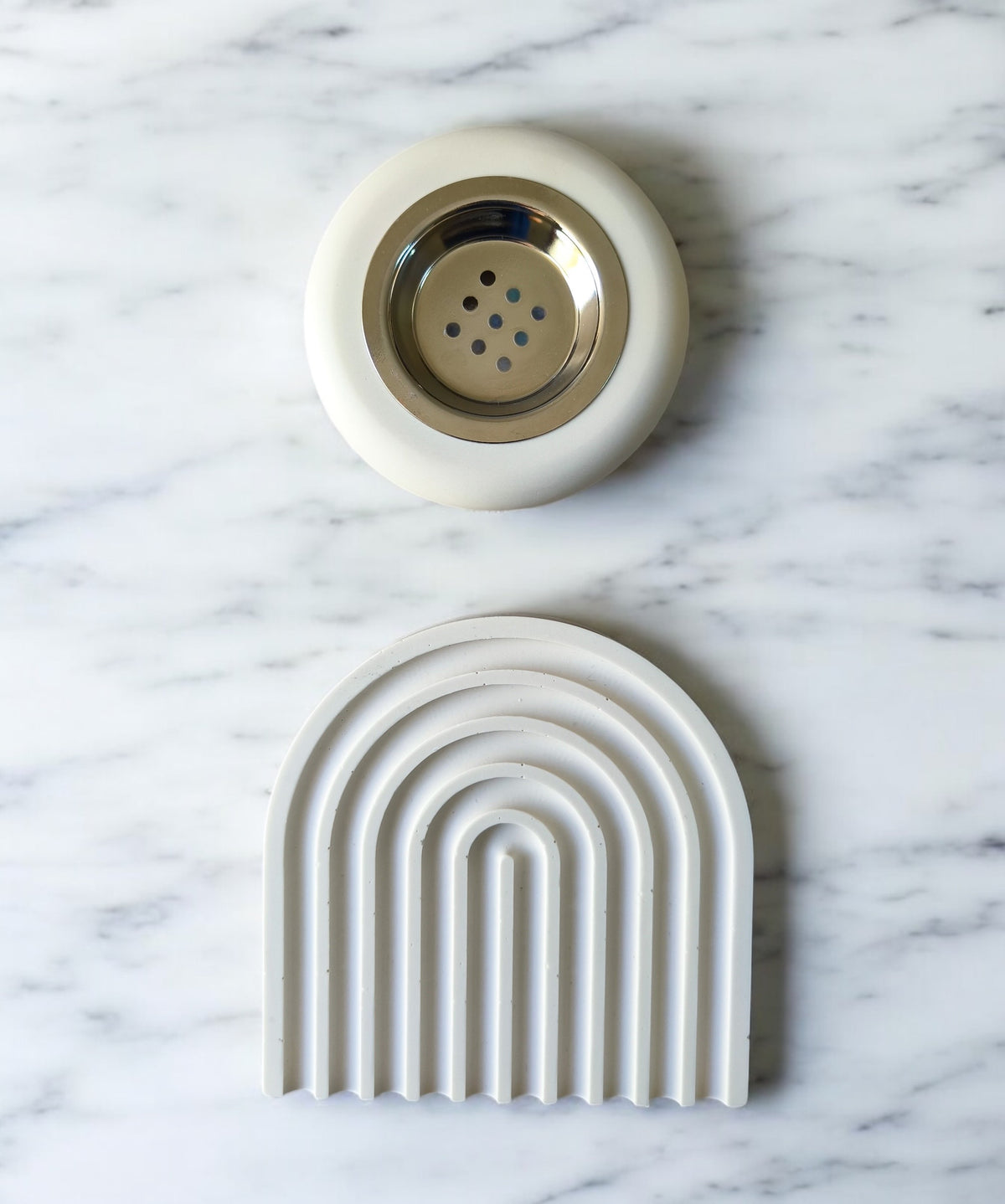MiniMyst Oud Burner & Coaster Set